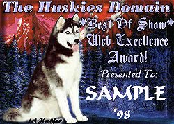 Huskies Domain Award